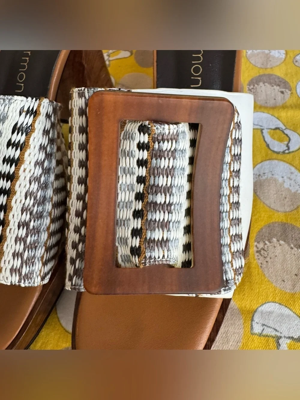 Noa Harmon platform heels with buckle size 40
